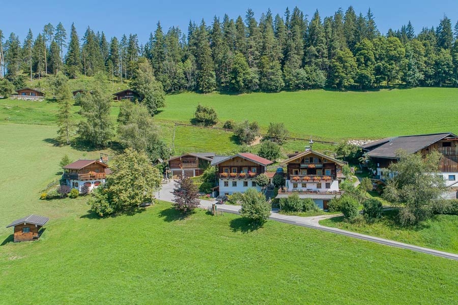 Ferienbauernhof Leitengut Altenmarkt Sommerurlaub Hof Von Oben0074